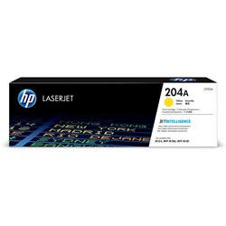 HP 204A LaserJet Toner Cartridge Yellow CF512A