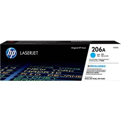 HP 206A Toner Cartridge Cyan Genuine 1250 pages