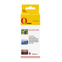 Q-Image Compatible Canon CLI671MXL Ink Cartridge High Yield Magenta