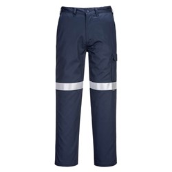 Portwest Bizflame FR Cargo Pants With Tape Size 40 Regular Navy