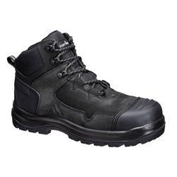 Portwest Apex Composite Mid Boot S3S Heat Slip Fuel Oil Water Resistant Size 48 Black