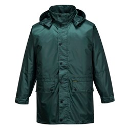 Portwest Carey Rain Jacket Large Bottle Green