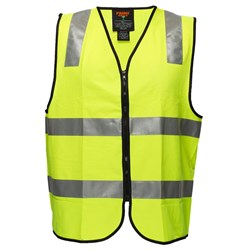 Portwest Hi-Vis Zipped Vest Small Yellow
