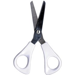 EC Left Handed Scissors Green 130mm