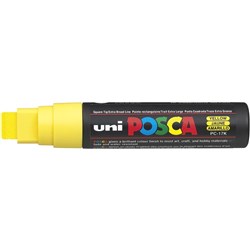 Uni Posca Paint Marker PC-17K Extra Broad 15mm Tip Yellow