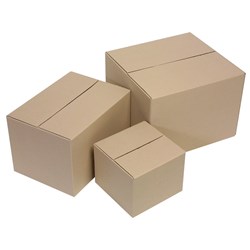 Marbig Enviro Packing Cartons Recycled 290W x 285D x 250mmH Size 2 Pack Of 10