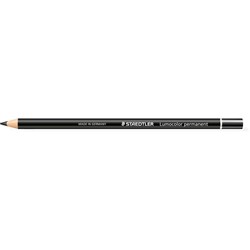 Staedtler 108 Lumocolor Glasochrom Permanent Pencil Black