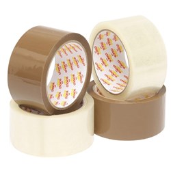 Packaging Tape Brown 48mmx75m Pk6