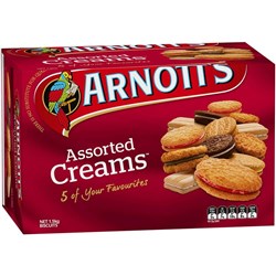 Arnott's Assorted Cream Biscuits 1.5kg Bulk Pack