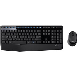 Logitech MK345 Wireless Keyboard and Mouse Combo Black