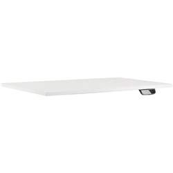 Ergovida Rectangle Desk Top Only 1500W x 750mmD Suits Sit-Stand Desk White
