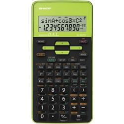 Sharp EL-531TH Scientific Calculator Green And Black