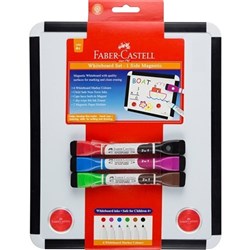 Faber-Castell A4 Whiteboard Set Includes Markers Student