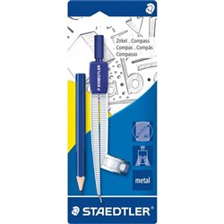 Staedtler School Compass Set with Universal Adaptor and Small Pencil